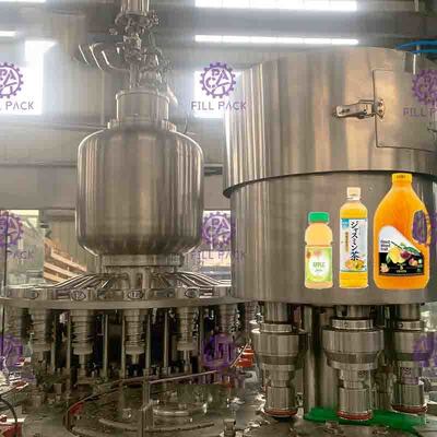 دستگاه پرکن داغ مونوبلاک 3 در 1 مناسب برای بطری کردن آب
