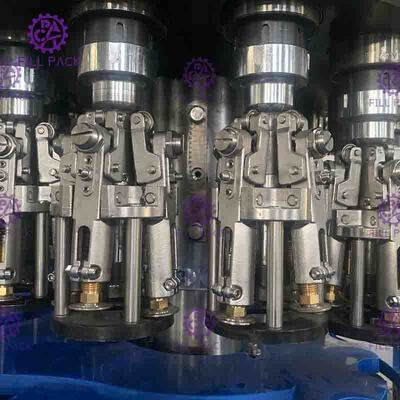 Full Auto 8000BPH Metal Caps Fruit آب میوه پر کننده کنترل صفحه لمسی