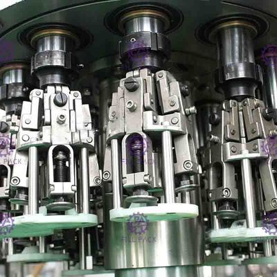 20000BPH دستگاه پرکننده آب آلوئه خمیر بطری شیشه ای بطری شیشه ای گاز پر کردن خط 3 در 1