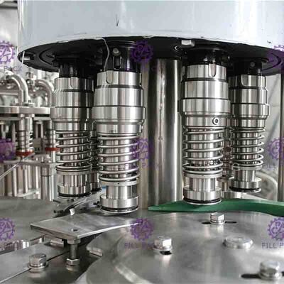دستگاه بسته بندی آب میوه بطری شیشه ای SUS304 2L 4000BPH همراه با هموژنایزر