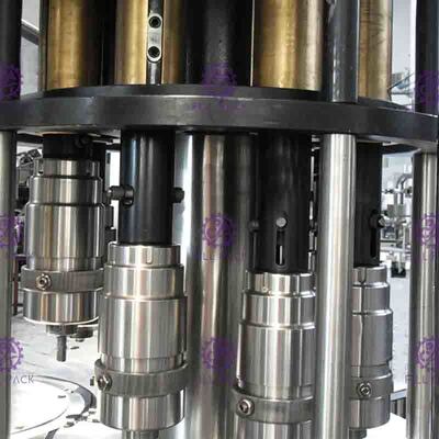 پلاستیک بطری آب پر کردن ماشین پرکن PLC کنترل با صفحه نمایش لمسی