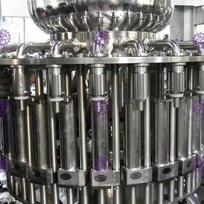 پلاستیک بطری آب پر کردن ماشین پرکن PLC کنترل با صفحه نمایش لمسی
