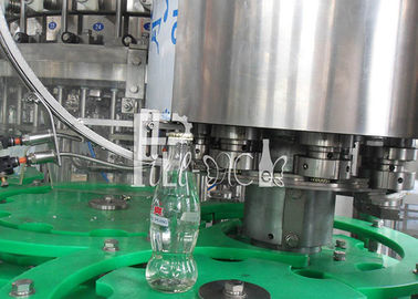 بطری پلاستیکی PET 3 در 1 دستگاه پر کننده بطری آب شراب Monobloc / تجهیزات / خط / کارخانه / سیستم