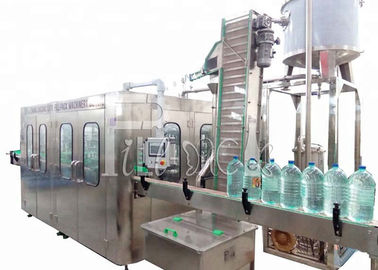 بطری پلاستیکی آب معدنی 3L / 5L / 10L 2 در 1 تجهیزات پر کننده / کارخانه / ماشین / سیستم / خط