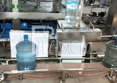 تجهیزات پر آب بطری / گالن QGF-120 با دستگاه بارگیری خودکار سطل / کارخانه / دستگاه / سیستم