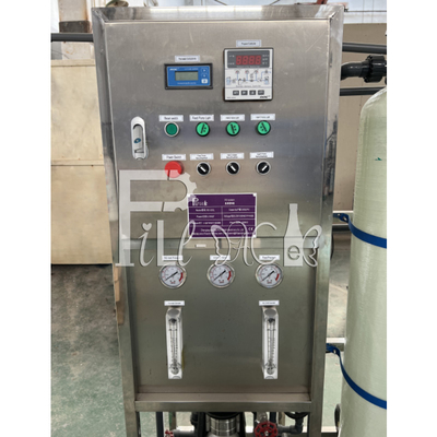 سیستم تصفیه آب آشامیدنی از فولاد ضد زنگ 500 لیتر در ساعت با غشای 4040