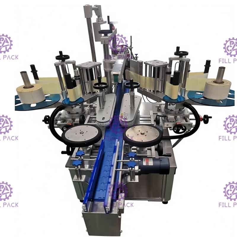 1200W روغن صنعتی بطری برچسب زدن تجهیزات الکتریکی رانده نوع