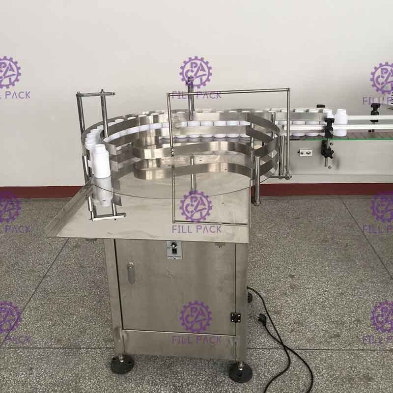 جمع کننده بطری های دوار دریافت جدول انباشته / دستگاه / تجهیزات / خط / کارخانه / سیستم را بچرخانید