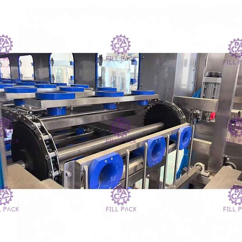 دستگاه پرکن آب 5 گالن اتوماتیک 450BPH با صفحه لمسی دستگاه بطری آب 5 گالن