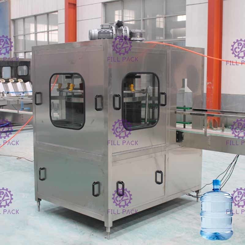 تجهیزات آبکاری بطری 3/5 گالن / 20 لیوان آب قابل شستشو / دستگاه / کارخانه / سیستم / خط