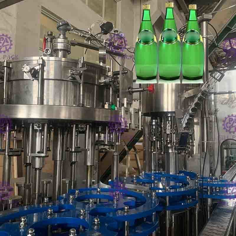 12000BPH دستگاه پر کردن بطری نوع حلقه سیلیکون مایع کنترل PLC