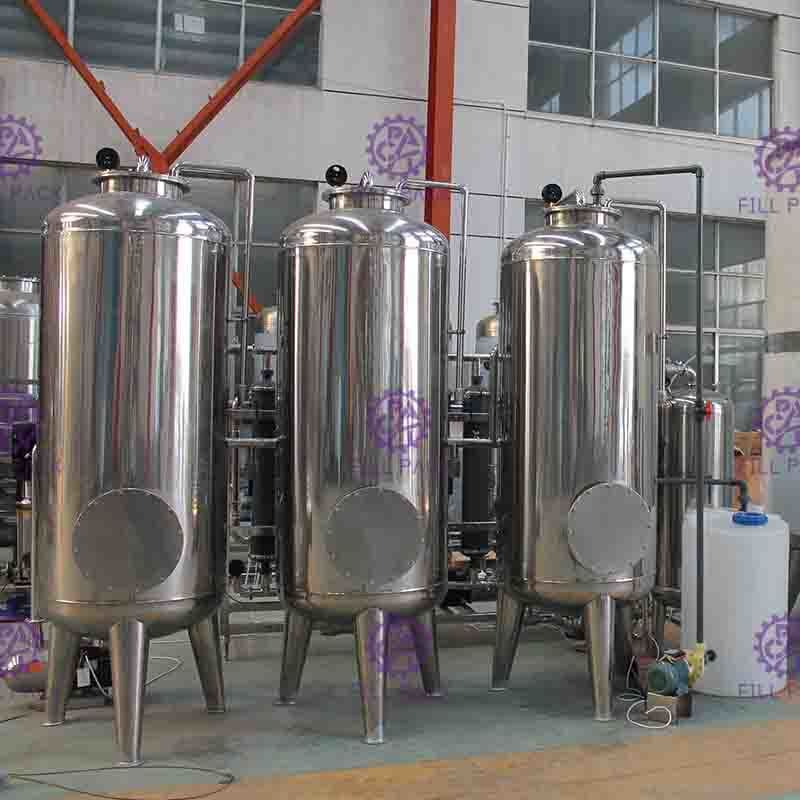 سیستم تصفیه آب ضد زنگ اتوماتیک 10000LPH UF برای نوشیدن آب