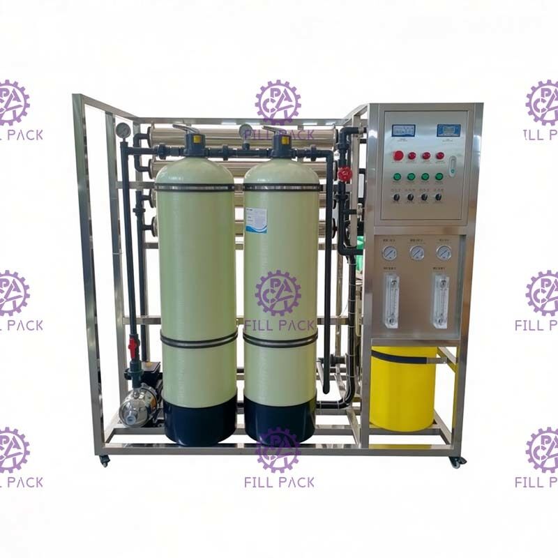 دستگاه تصفیه آب آشامیدنی 500LPH Monoblock UF osmosis