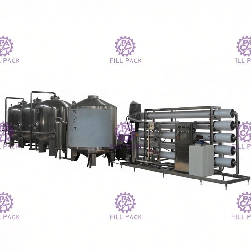 12000LPH خودکار سیستم تصفیه آب، سیستم آب سیستم UV Qzone Mixing Tower