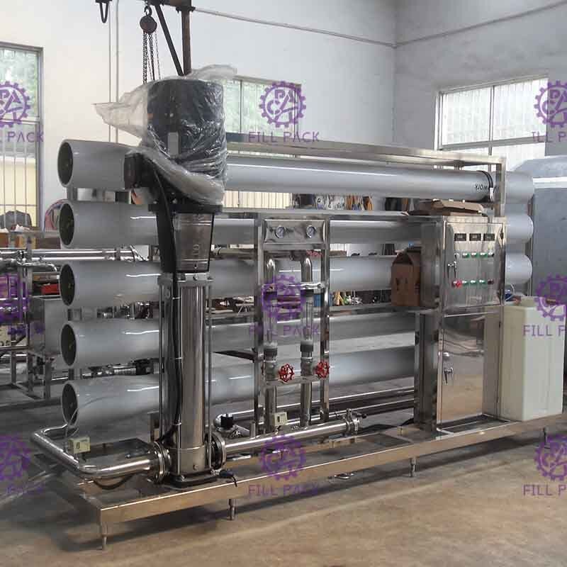 12000 L / H سیستم تصفیه آب فوق العاده تصفیه / سیستم آب معکوس سیستم اسمز معکوس