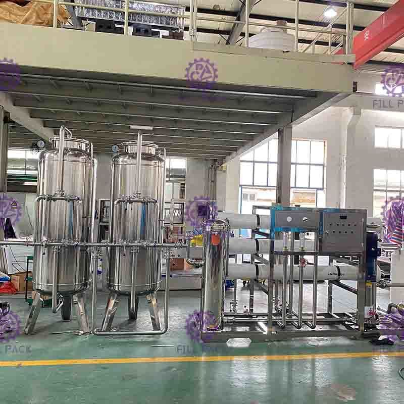 سیستم تصفیه آب غبار غربال Fiberglass Ro تجهیزات Ultraviolet Water Purifier