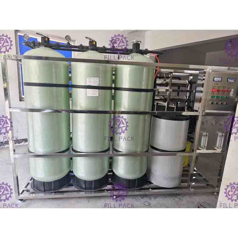 سیستم آب فایبر گلاس نوع کوچک برای خط تولید آب بطری