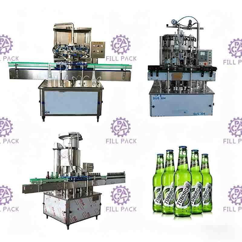 دستگاه پرکن اتوماتیک نوشابه گازدار 1000BPH بطری 2 لیتری نوشابه