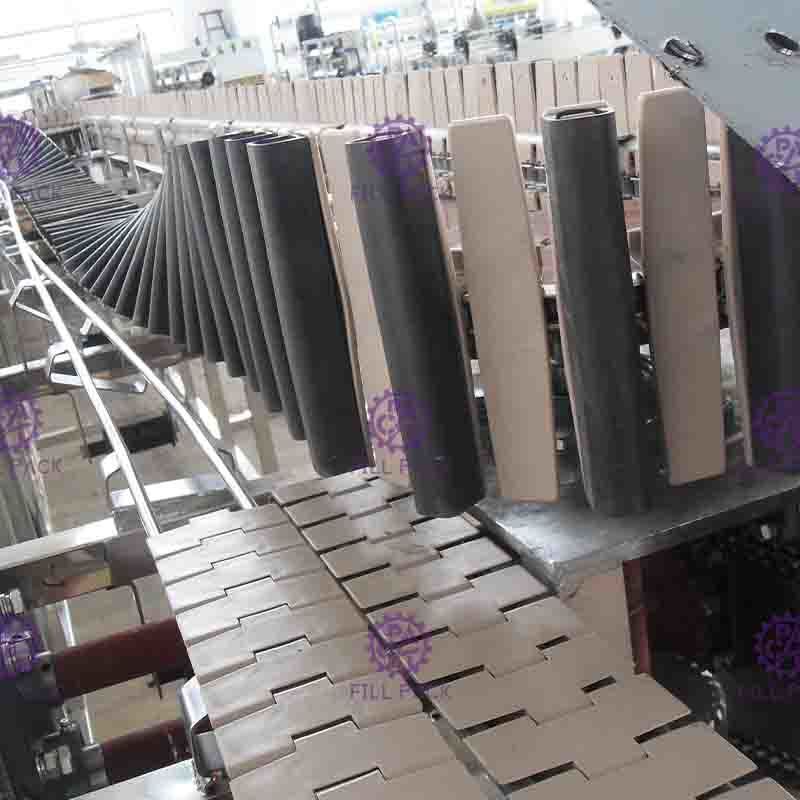 سیستم ضدعفونی کننده بطری های پلاستیکی 8000BPH برای خط تولید آبمیوه های طعم دار