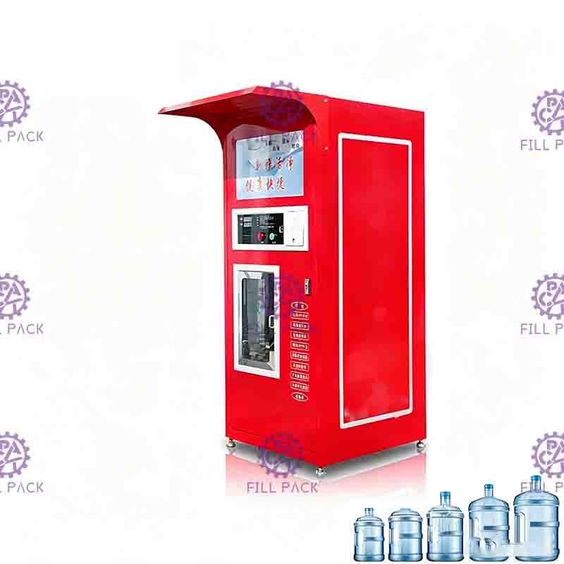 دستگاه فروش بطری آب تصفیه شده با سکه و اسکناس 10 لیتر در دقیقه 550 وات 0.5 مگاپاسکال