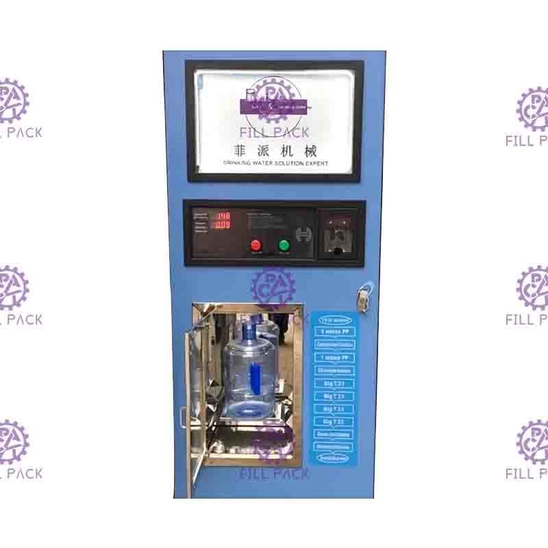 Self Service RO Water Dispenser , Water Refilling Vendo Machine 4 Stage