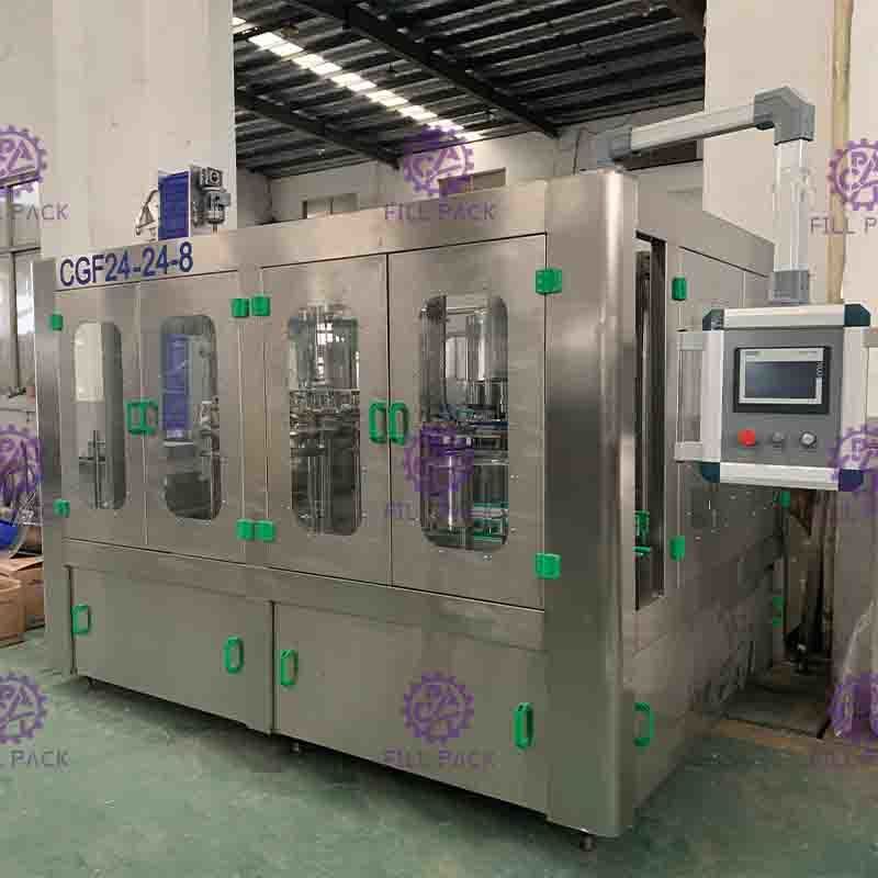 500ml / 1L / 2L PET آب قابل شرب 3 در 1 تجهیزات پر کننده مونوبلاک / گیاه / دستگاه / سیستم / خط