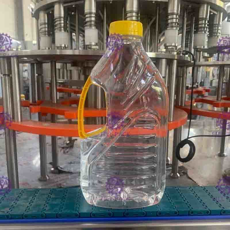 دستگاه پرکن آب 3.5kw برای بطری های پلاستیکی 45mm پیچ پیچ